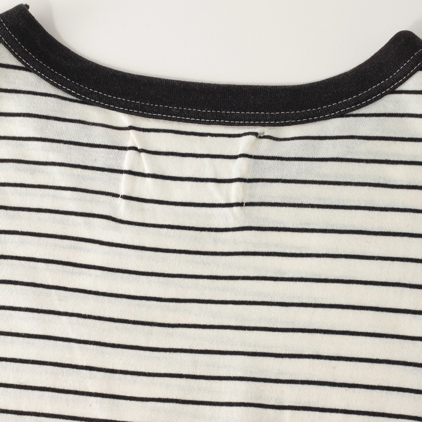 COTTON LINEN STRIPE JERSEY