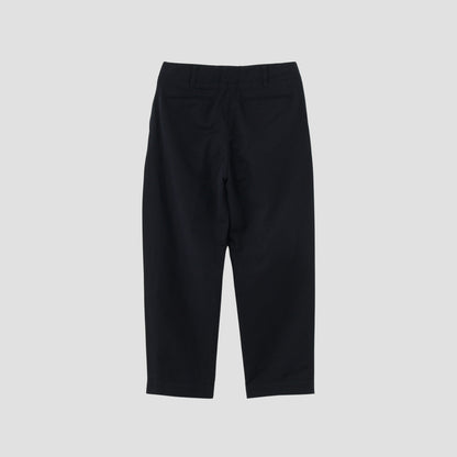 COTTON LINEN OXFORD TROUSERS