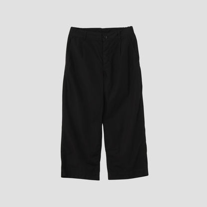COMPACT TOUGH COTTON POPLIN TROUSERS