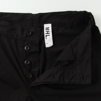 COMPACT TOUGH COTTON POPLIN TROUSERS