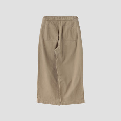 JAPANESE COTTON LINEN DRILL TROUSERS