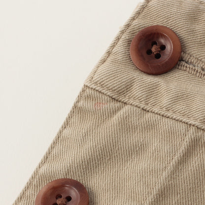 JAPANESE COTTON LINEN DRILL TROUSERS