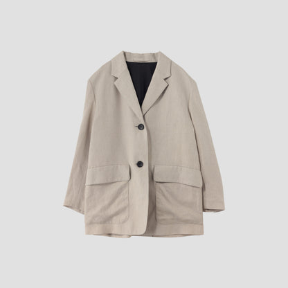 COMPACT LINEN JACKET