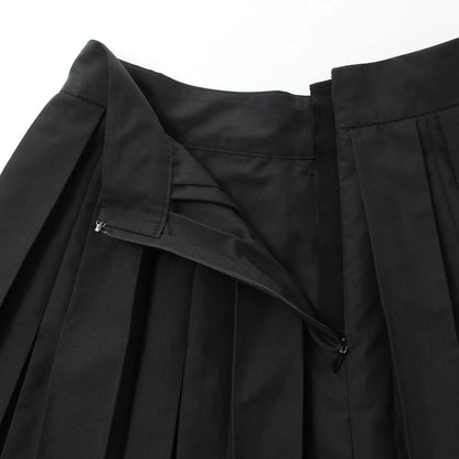 COTTON POLYESTER SKIRT