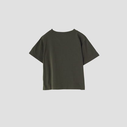 COTTON V NECK T SHIRT JERSEY