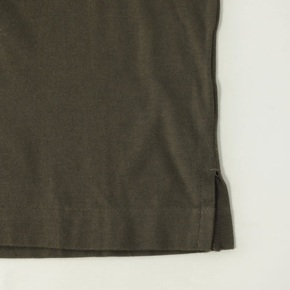 COTTON V NECK T SHIRT JERSEY