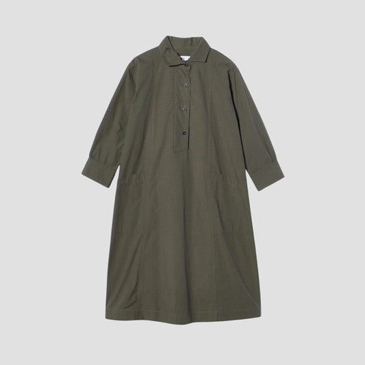 MATT COTTON CHECK DRESS