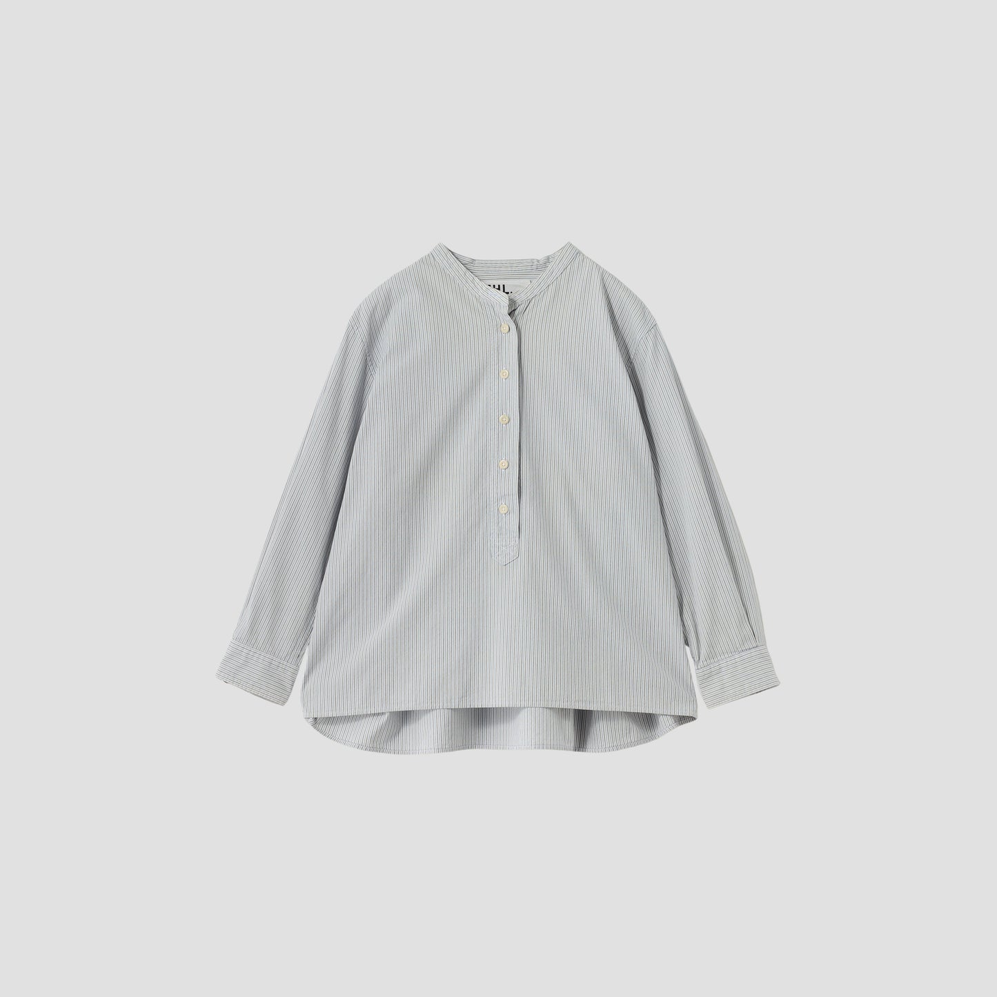 STRIPE SEERSUCKER COTTON SHIRT