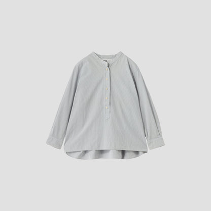STRIPE SEERSUCKER COTTON SHIRT