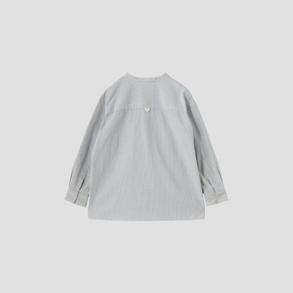 STRIPE SEERSUCKER COTTON SHIRT