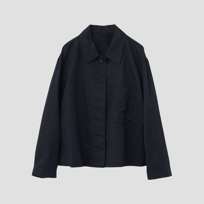 COTTON LINEN TWILL BLOUSON