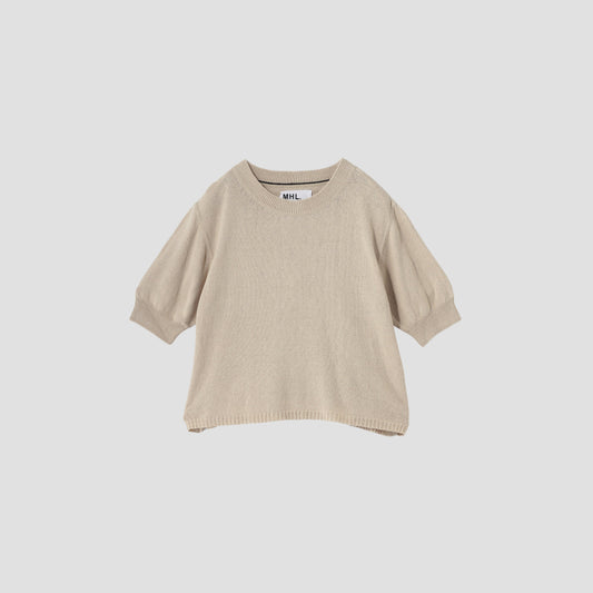 HIGHGAUGE COTTON LINEN KNIT