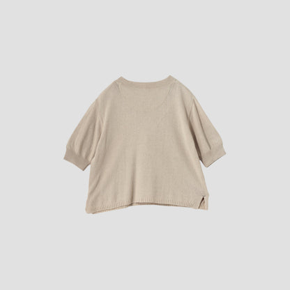 HIGHGAUGE COTTON LINEN KNIT