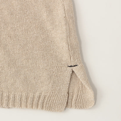 HIGHGAUGE COTTON LINEN KNIT