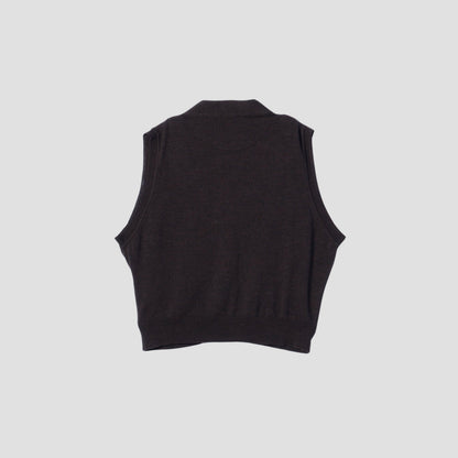 V NECK WAISTCOAT KNIT