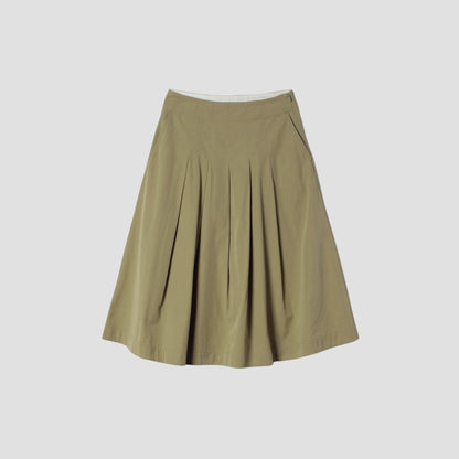 COTTON TWILL SKIRT