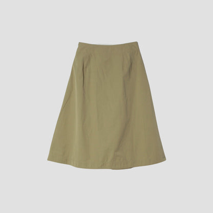 COTTON TWILL SKIRT