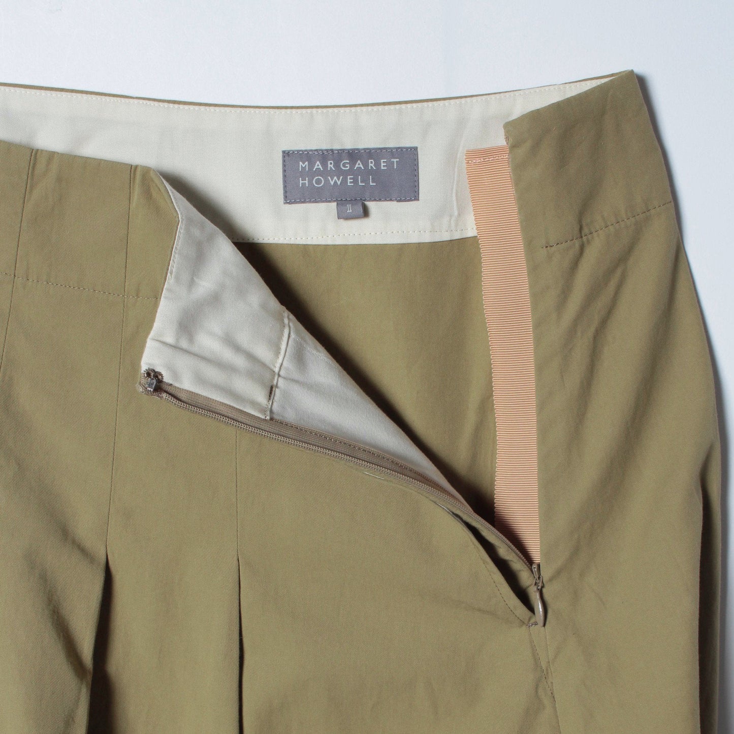 COTTON TWILL SKIRT
