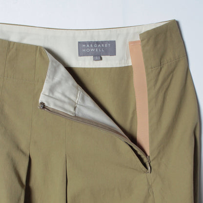 COTTON TWILL SKIRT