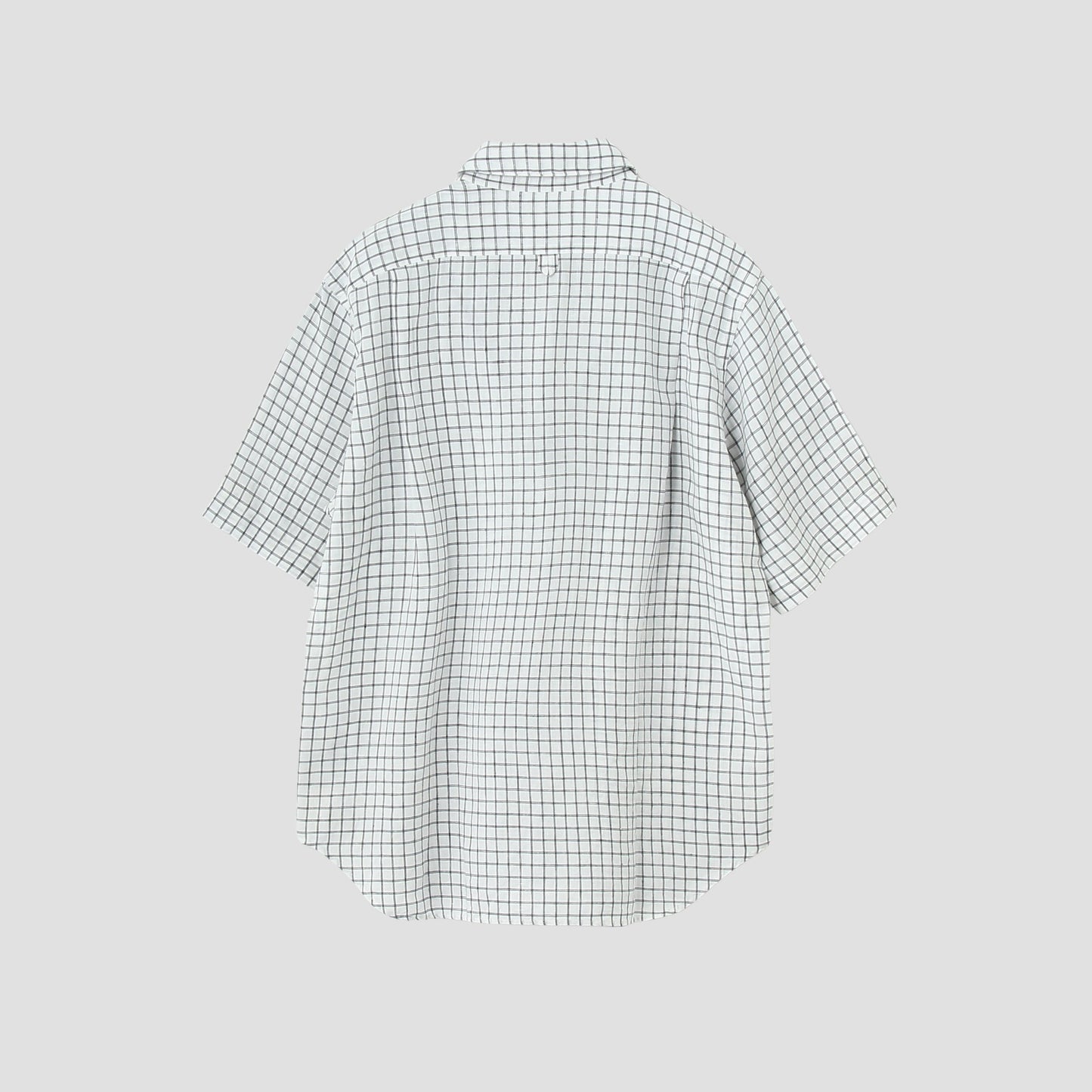 GRAPH CHECK LINEN SHIRT
