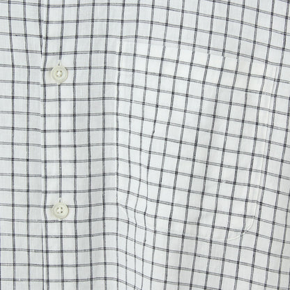 GRAPH CHECK LINEN SHIRT