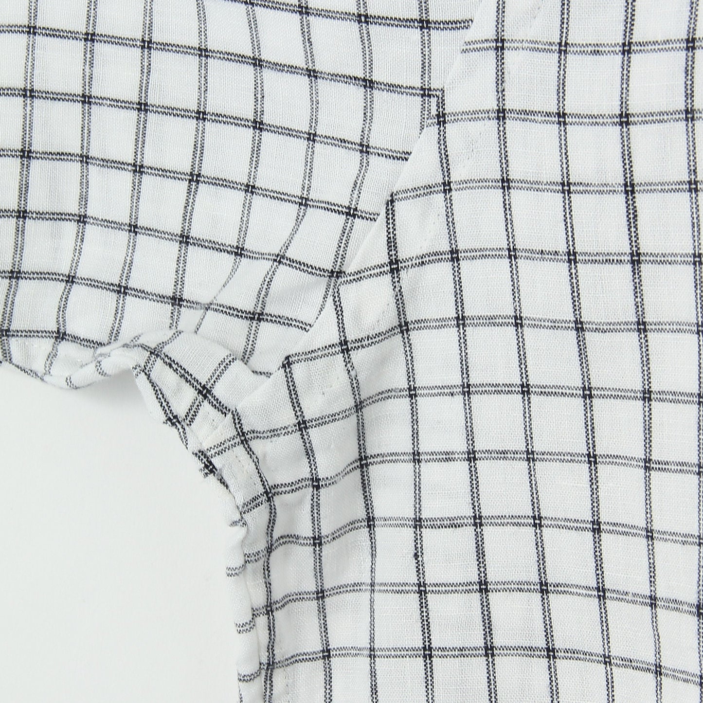 GRAPH CHECK LINEN SHIRT
