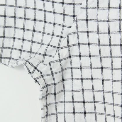 GRAPH CHECK LINEN SHIRT