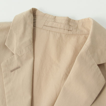 WASHED YARN DYE POPLIN JACKET
