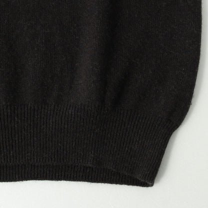 WOOL COTTON TURTLE NECK KNIT