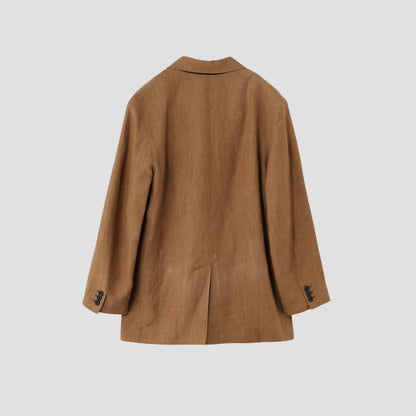 YARN DYED LINEN JACKET