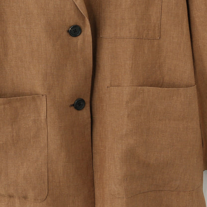 YARN DYED LINEN JACKET