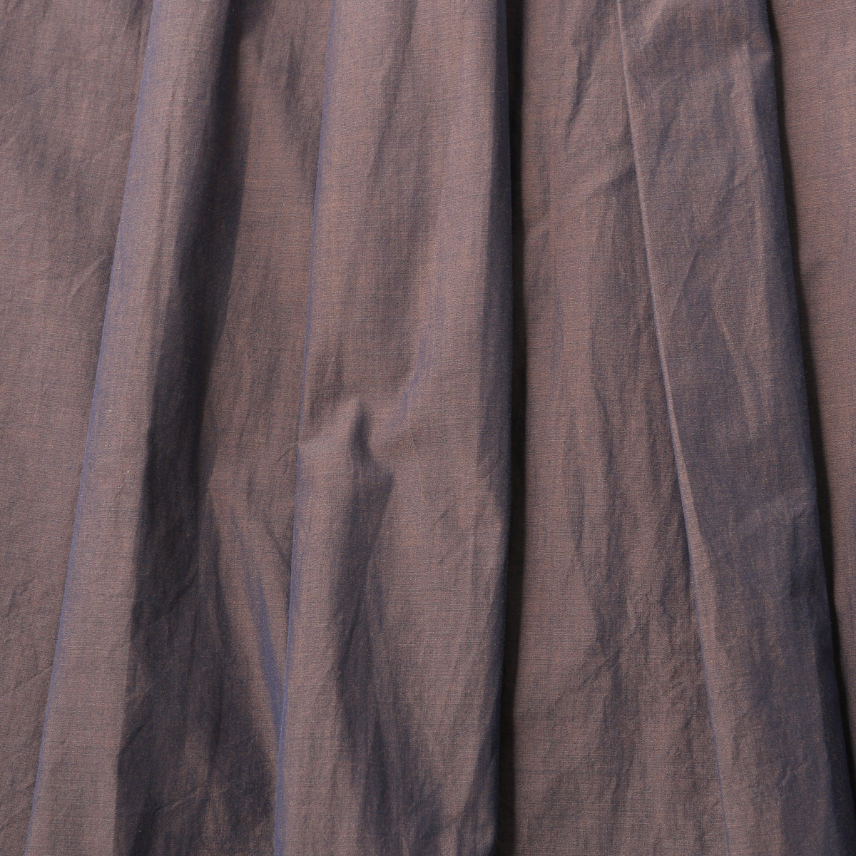 FINE COTTON CHAMBRAY SKIRT