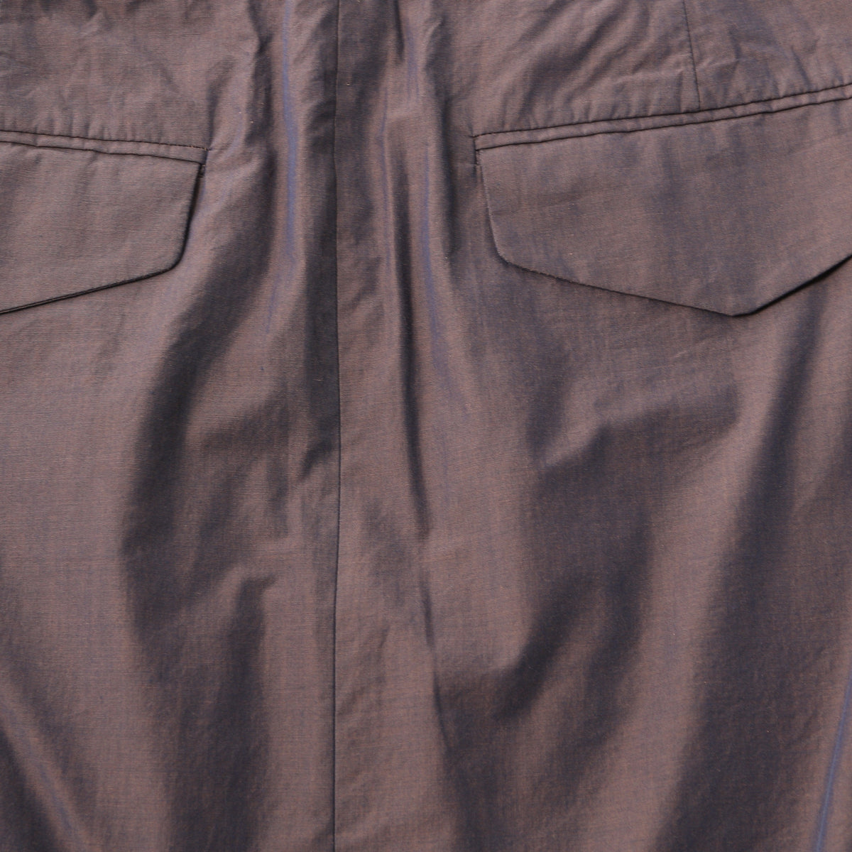FINE COTTON CHAMBRAY SKIRT
