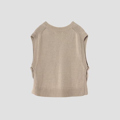 NATURAL YARN COTTON LINEN KNIT