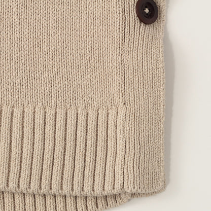 NATURAL YARN COTTON LINEN KNIT