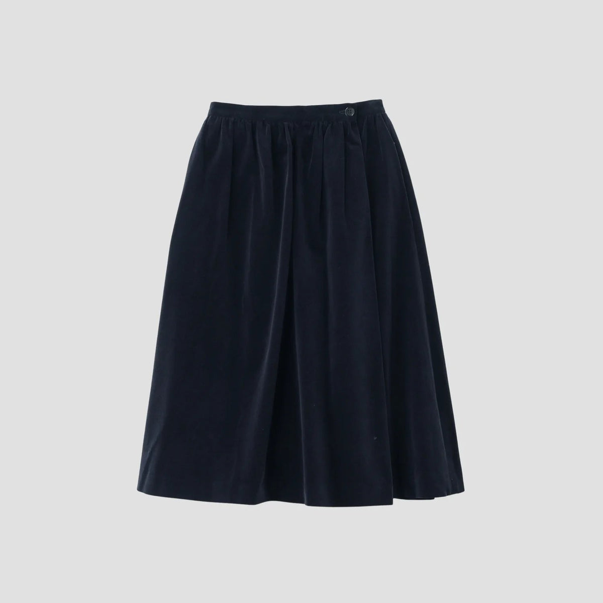 COTTON VELVET SKIRT