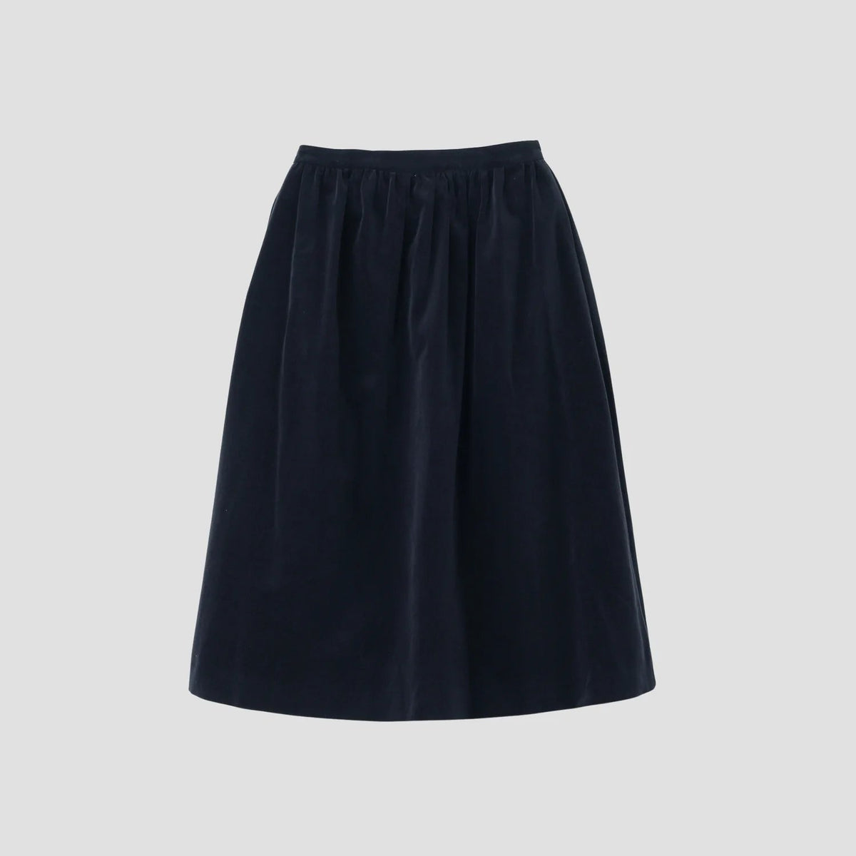 COTTON VELVET SKIRT