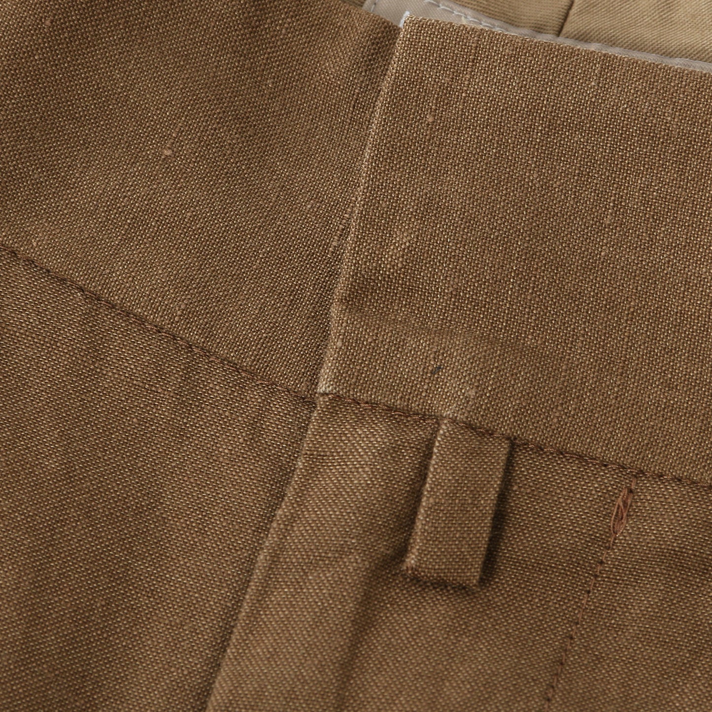 SOFT WOOL LINEN TROUSERS