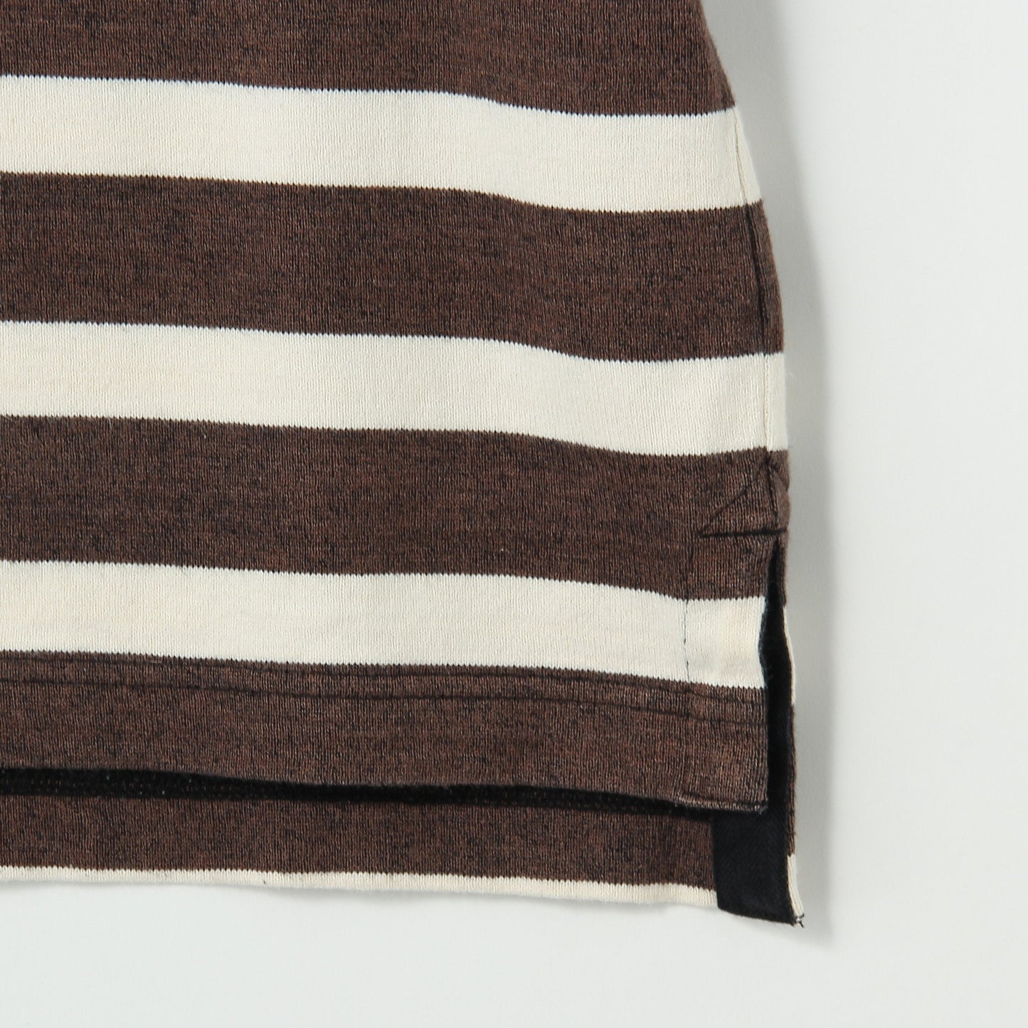 FADED STRIPE COTTON JERSEY