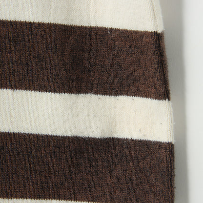 FADED STRIPE COTTON JERSEY