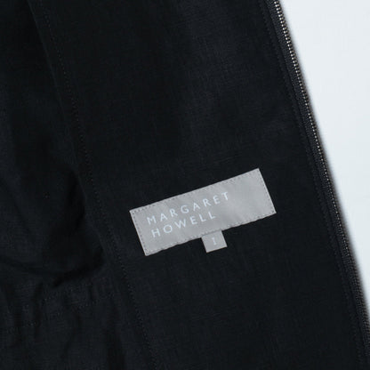 DENSE LINEN POPLIN BLOUSON
