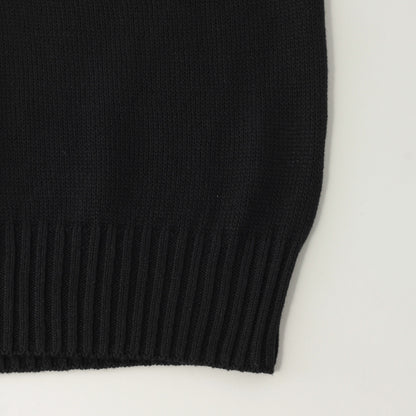 LINEN COTTON SILK SLIPOVER KNIT
