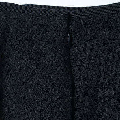 TINY HERRINGBONE WOOL SKIRT
