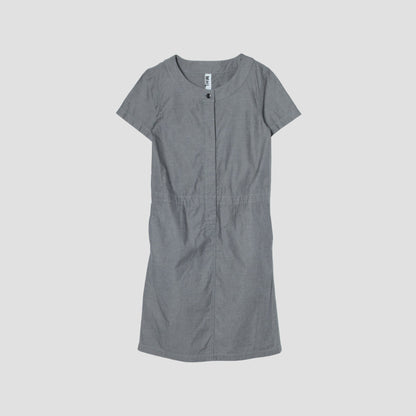 YARN DYE DRY COTTON DRESS