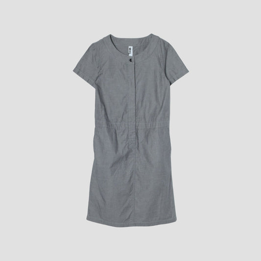 YARN DYE DRY COTTON DRESS