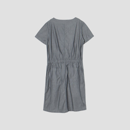 YARN DYE DRY COTTON DRESS