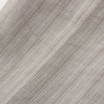 MORNING STRIPE COTTON LINEN TROUSERS