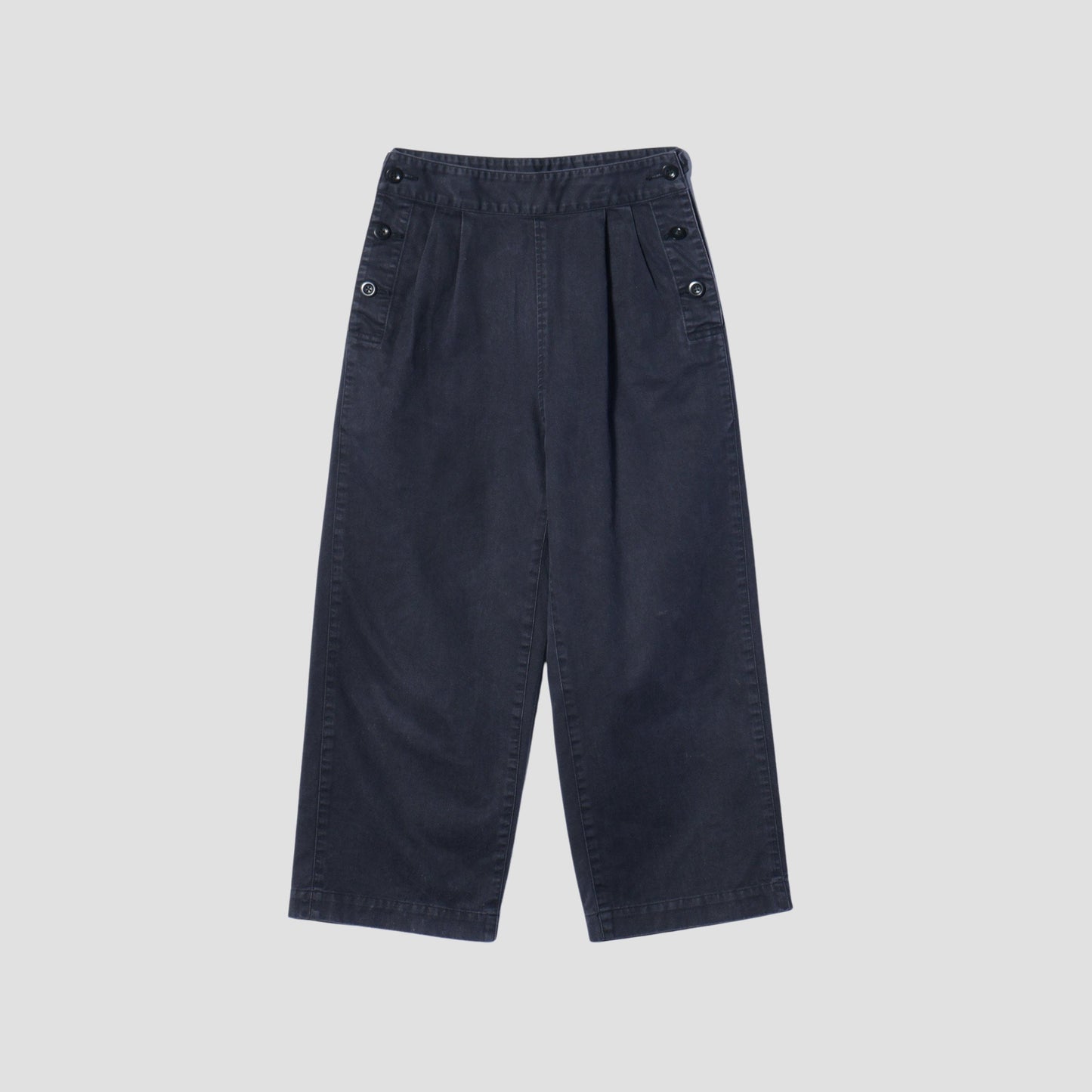 JAPANESE COTTON LINEN DRILL TROUSERS