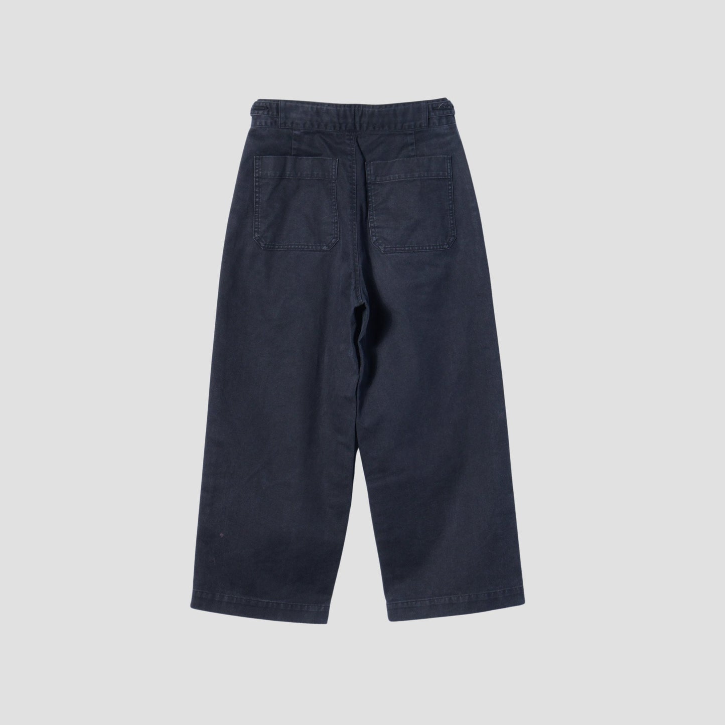 JAPANESE COTTON LINEN DRILL TROUSERS