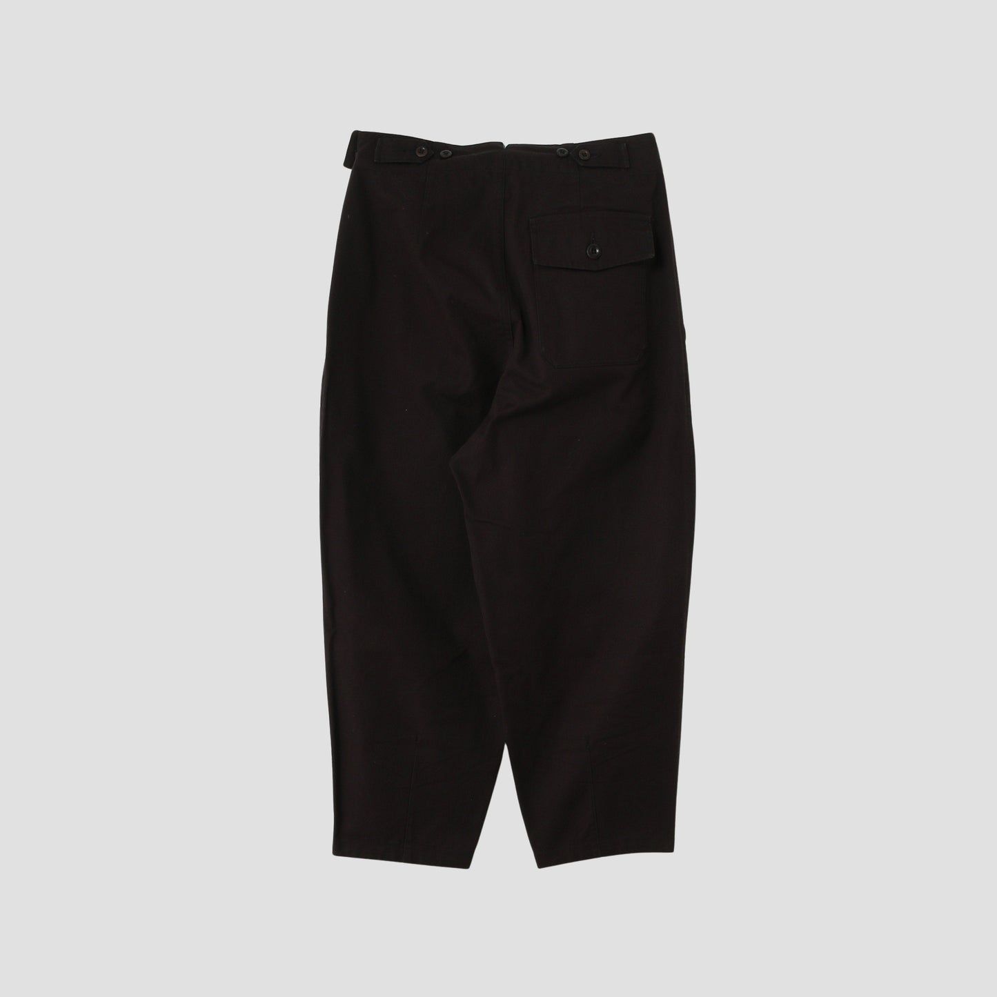 DRY NATURAL COTTON CANVAS TROUSERS